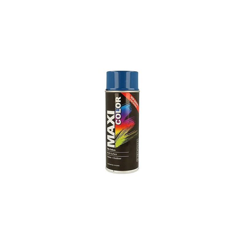 Compra PINTURA SPRAY MAXI COLOR BRILLO 400 ML RAL 5015 AZUL CELESTE MOTIP MX5015 al mejor precio