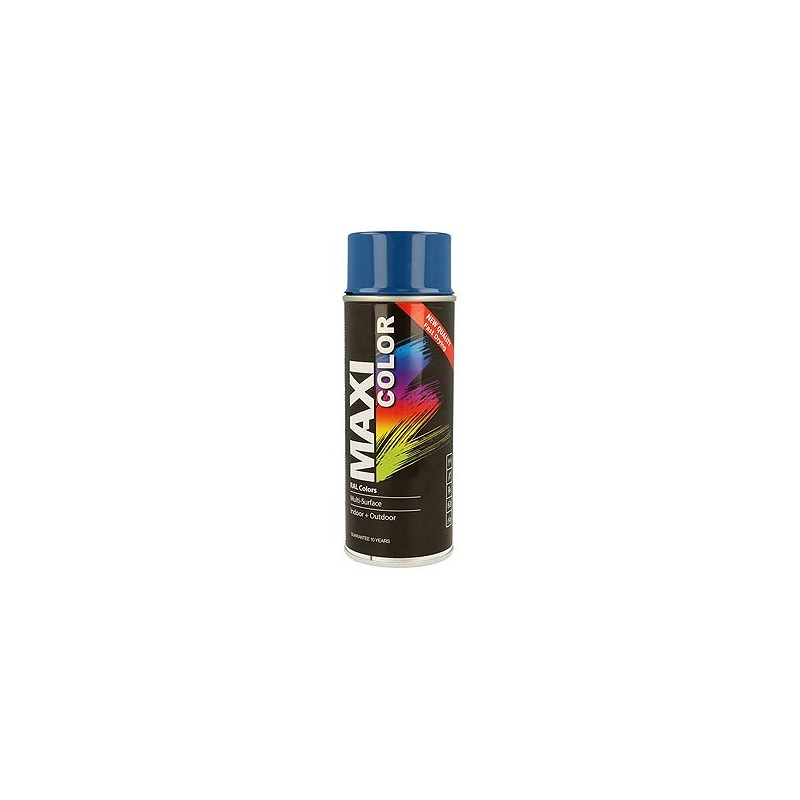 Compra PINTURA SPRAY MAXI COLOR BRILLO 400 ML RAL 5010 AZUL GENTIANA MOTIP MX5010 al mejor precio