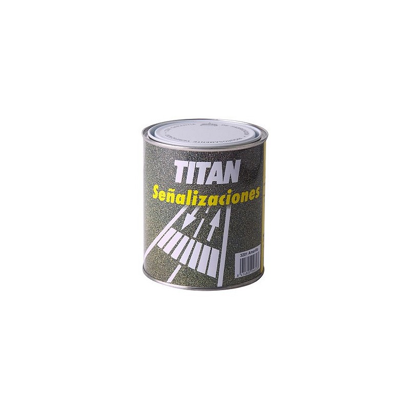 Compra PINTURA SUELO SEÑALIZACION 4 L BLANCO TITAN 02A320004/5806143 al mejor precio