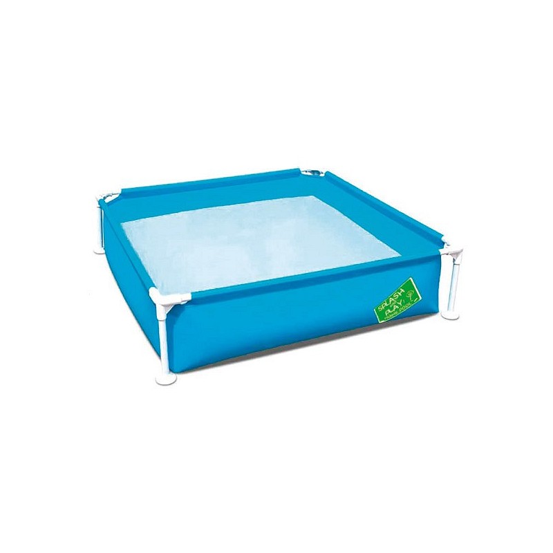 Compra Piscina desmontable cuadrada 365 l sin depuradora 122 x 122 x 30 cm BESTWAY 56217 al mejor precio