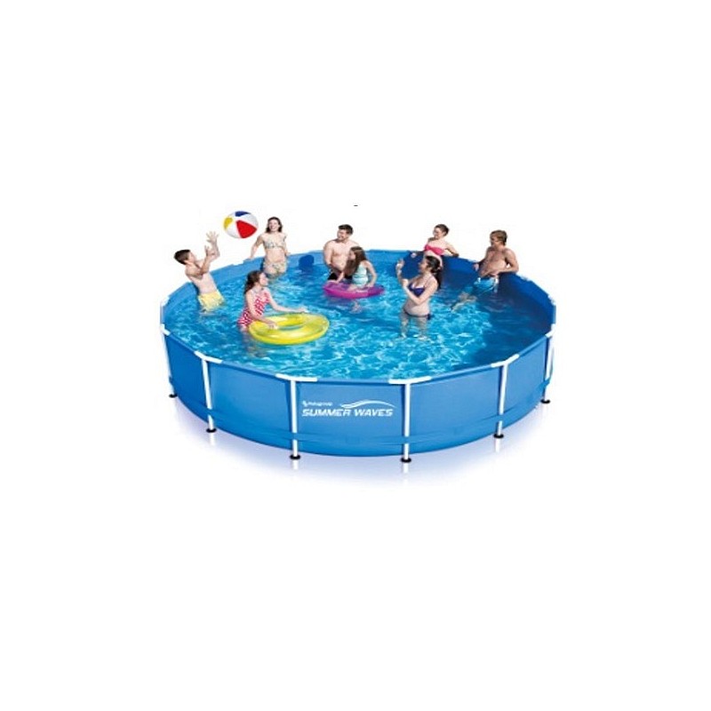 Compra Piscina desmontable redonda 11.951 l depuradora cartucho tipo ii ø457x84 cm SUMMER WAVE P2001533A0EU al mejor precio