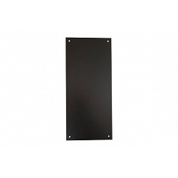 Compra PLACA CERRADURA 80X250MM CIEGA M-51/80250C, NEGRO MATE CLOVAN 51404 al mejor precio