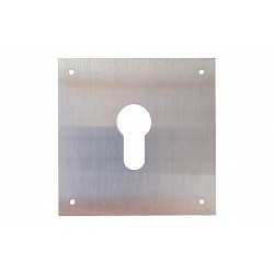 Compra PLACA CERRADURA 80X80MM BOCALLAVE PERA M-51/8080P, INOX SATINADO CLOVAN 51262 al mejor precio