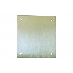 Compra PLACA CERRADURA 80X80MM CIEGA M-51/8080C, LATON MATE CLOVAN 51251 al mejor precio