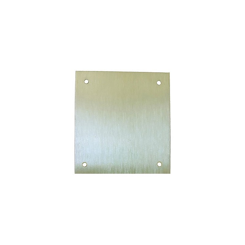 Compra PLACA CERRADURA 80X80MM CIEGA M-51/8080C, LATON MATE CLOVAN 51251 al mejor precio