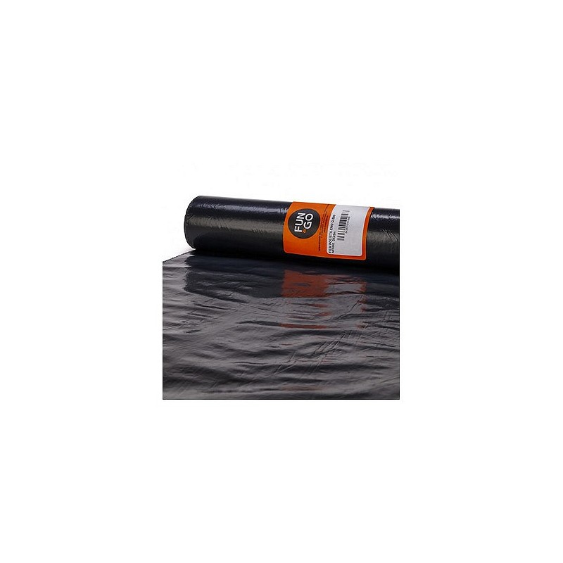 Compra Plastico polietileno g-400 negro 4 x 75 m plegado a 1 m FUN&GO 80195 al mejor precio