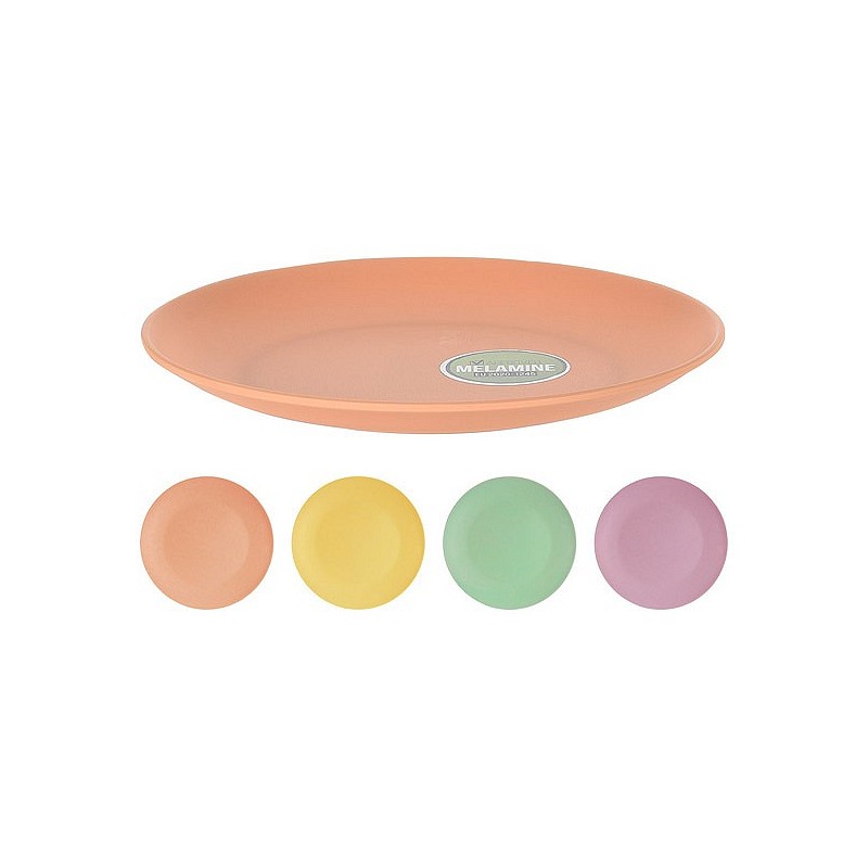 Compra Plato melamina colors surtido (expositor) postre - 20 cm - surtido pastel NON 177600300 al mejor precio