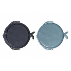 Compra PLATO PORCELANA FORMA SURTIDO AZUL PEZ 22,6 X 20,5 X 2 CM PC-211045 al mejor precio