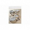 Compra Plato porcelana grabado blanco postre-21 cm 4470003 al mejor precio