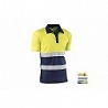 Compra Polo alta visibilidad gales amarillo / azul talla s JUBA HV720BCAZUL/S al mejor precio