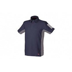 Polo stretch azul talla m...