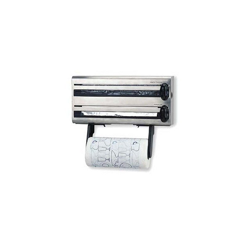 Compra Portarrollos cocina triple inox LACOR 60701 al mejor precio