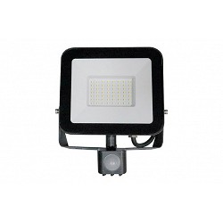 Compra PROYECTOR LED PLANO 50W IP44 4500LM 6500K MET NE S/MOV SONEDAS MK-020011015353 al mejor precio