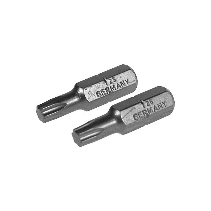 Compra Punta torx pro ( tx 25 - 25 mm. ¼" ) 2 uds IRONSIDE 244536 al mejor precio