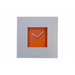 Compra Reloj pared cuadrado gris/naranja AX 6335 al mejor precio