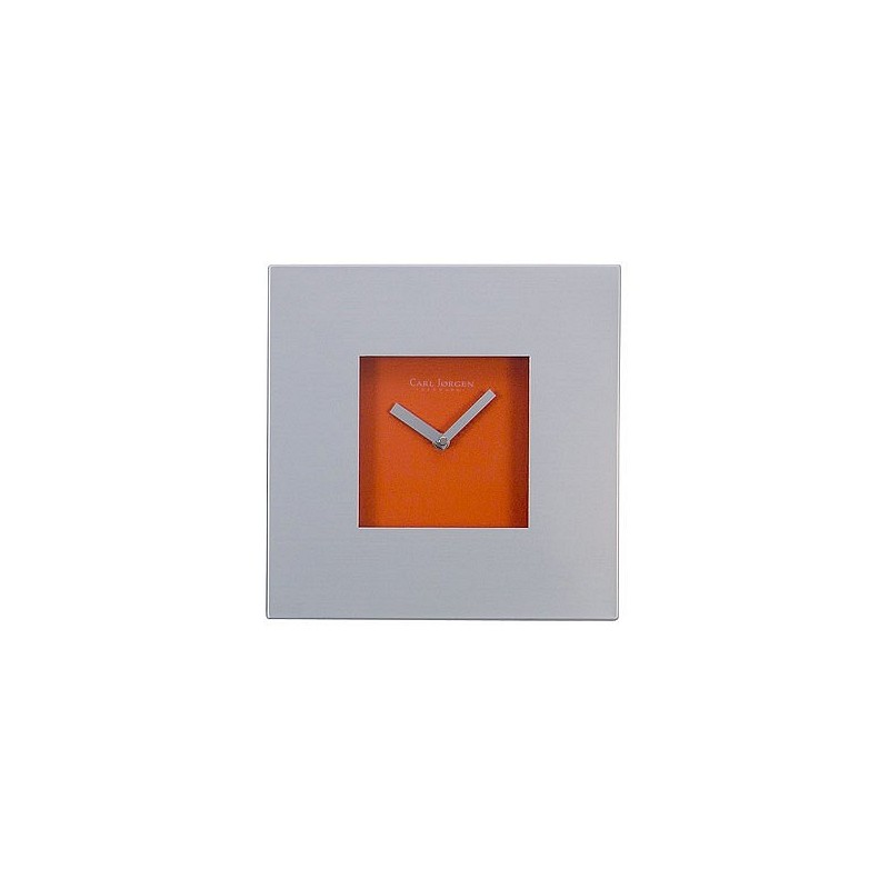 Compra Reloj pared cuadrado gris/naranja AX 6335 al mejor precio