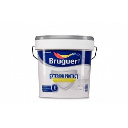 Compra Revestimiento exterior protect mate 4 l blanco BRUGUER 5235624 al mejor precio