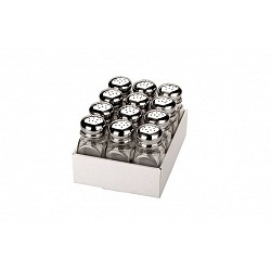 Salero inox cristal 10x4 cm...