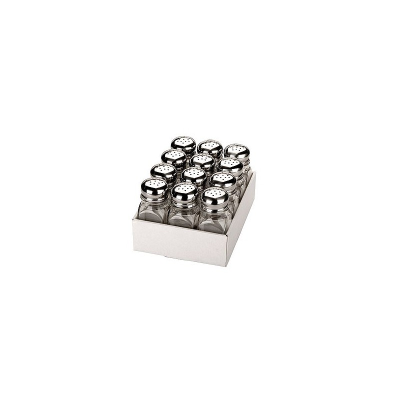 Compra Salero inox cristal 10x4 cm 0,075l IBILI 755100 al mejor precio