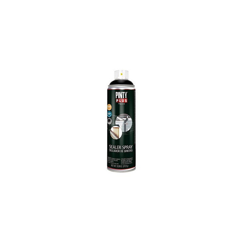 Compra Sellador grietas spray tech sg104 600 cc negro PINTYPLUS 681 al mejor precio