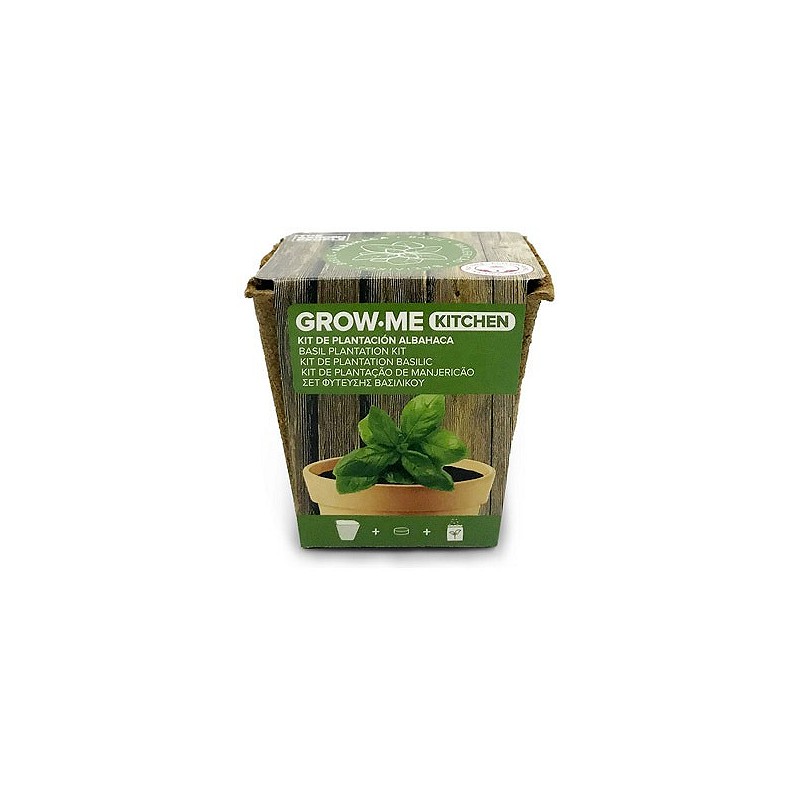 Compra SEMILLAS ALBAHACA ANCHA 1GR THE GARDEN PEOPLE GROW ME ALBAHACA al mejor precio