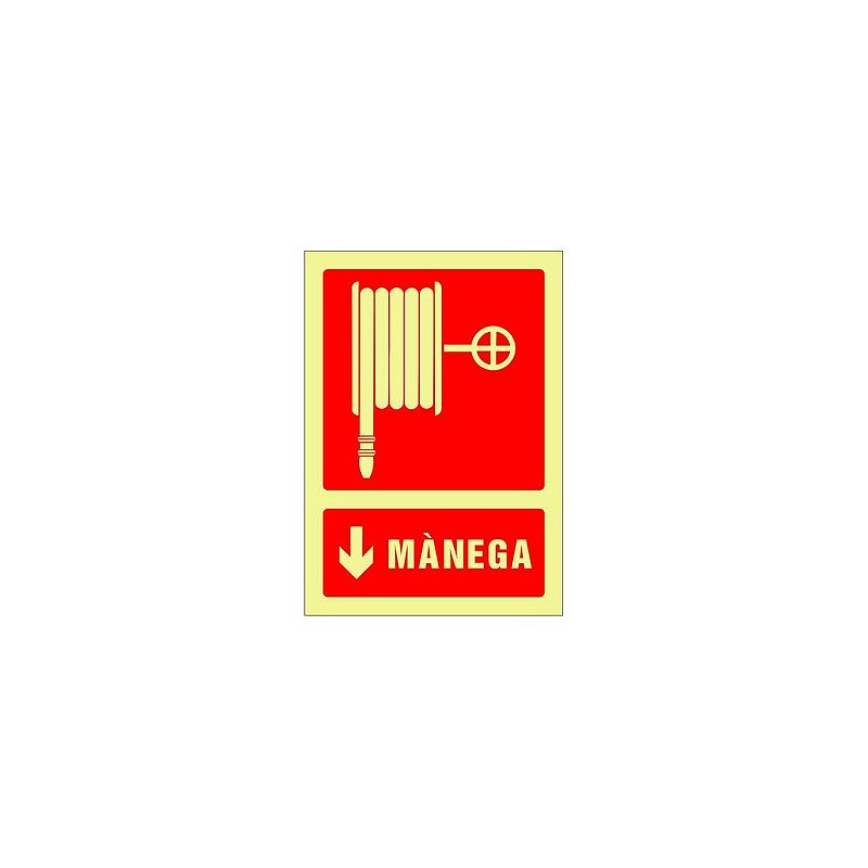 Compra Señal fotoluminiscente contra incendio catalan 420x297 mm-manega 602842PFC al mejor precio