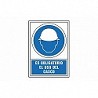 Compra Señal obligacion castellano 345x245 mm-obligatorio uso del casco 400034PS al mejor precio