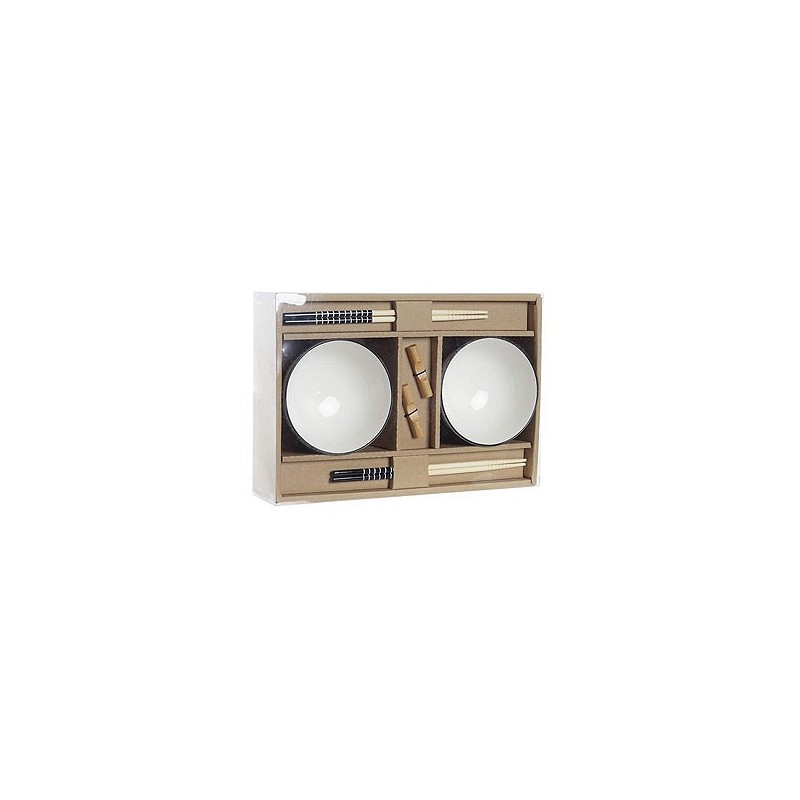 Compra Set sushi bambu gres (6pzas) blanco ITEM PC-194064 al mejor precio