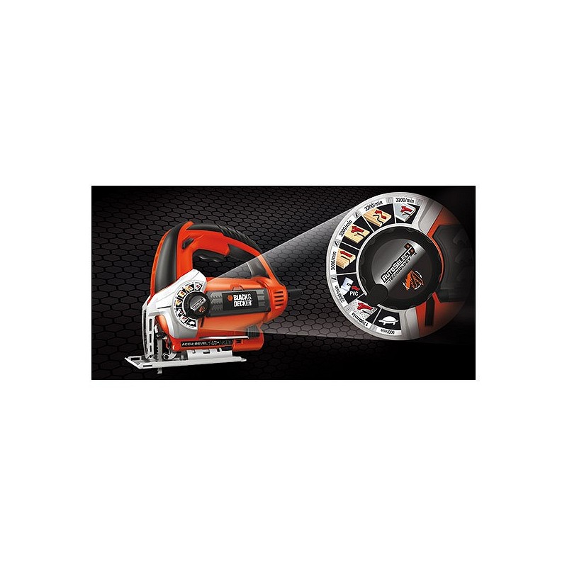 Compra Sierra de calar con cable pendular 620 w BLACK & DECKER KS900SK-QS al mejor precio