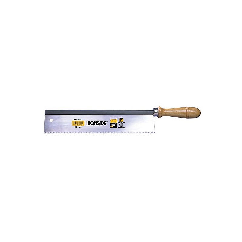 Compra Sierra de mano para madera 250 mm IRONSIDE 130160 al mejor precio