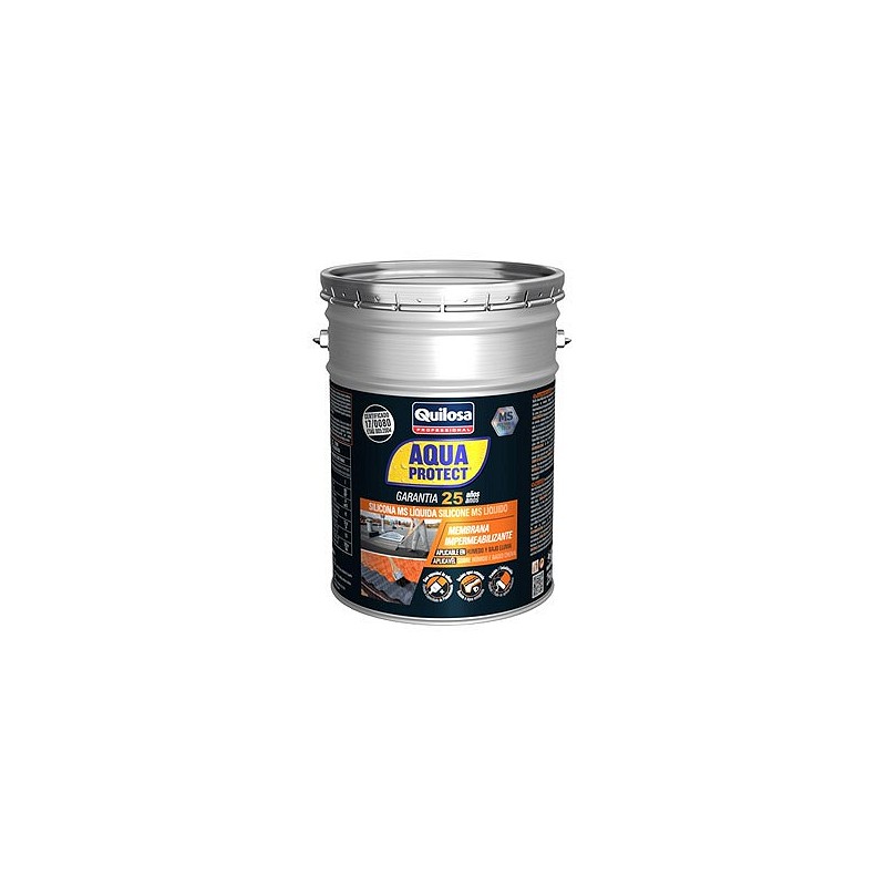 Compra Silicona liquida impermeabilizante ms aqua protect 1 kg negro QUILOSA 3095 al mejor precio