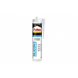 Compra Silicona universal silicon 5 280 ml blanco PATTEX 1534266 al mejor precio