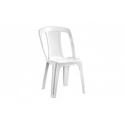 Compra Silla monobloc sin brazos elba blanco QFPLUS 12516 al mejor precio