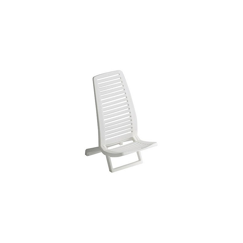 Compra Silla playa propileno blanco blanco 600-0021 al mejor precio