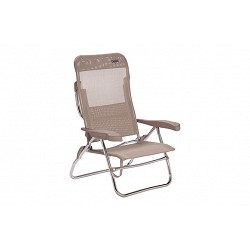 Compra Silla playa reclinable 7 posiciones beige CRESPO AL/223-M34 al mejor precio