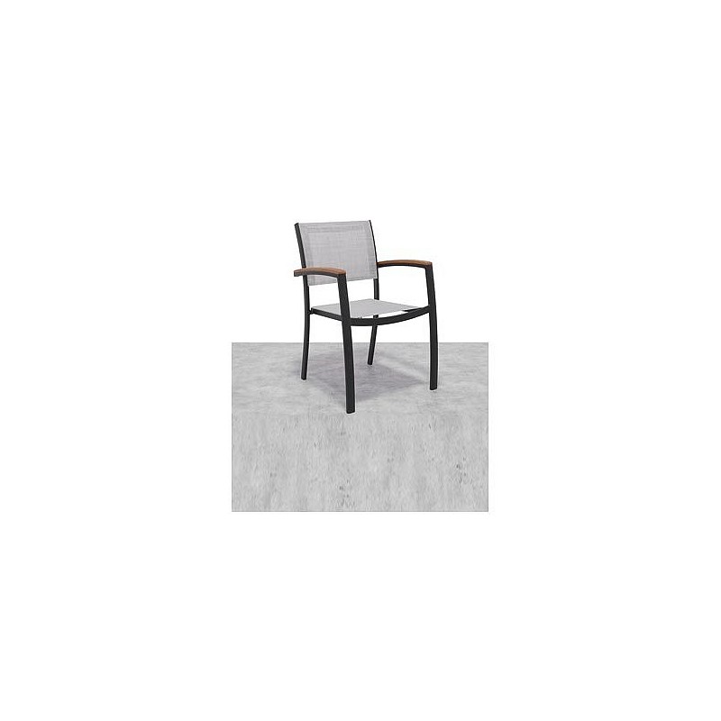 Compra Sillon aluminio textilene gris ragusa QFPLUS 2826100043 al mejor precio