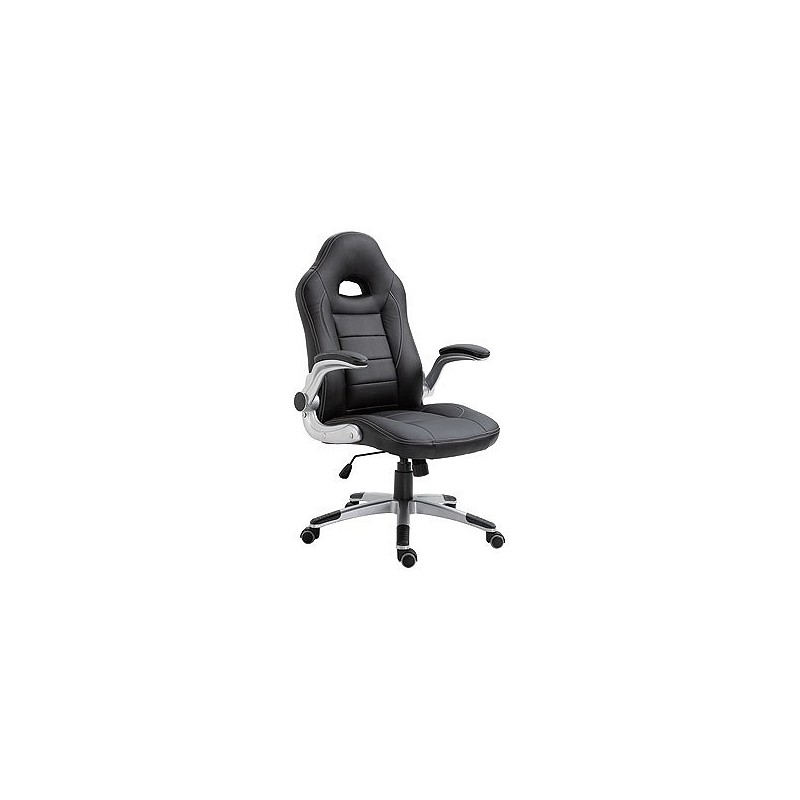 Compra Sillon escritorio/gaming negro FURNITURE STYLE FS2427NG al mejor precio