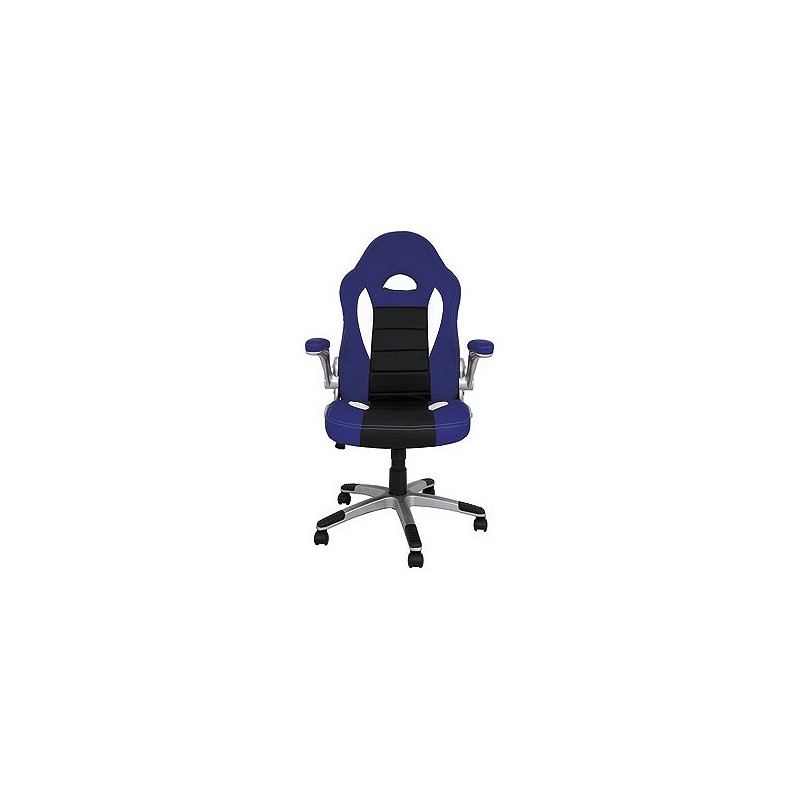 Compra Sillon escritorio/gaming azul / negro FURNITURE STYLE FS2427AZNG al mejor precio