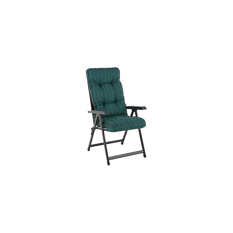 Compra Sillon plegable alba 7 posiciones gris/verde NATUUR NT128706 al mejor precio