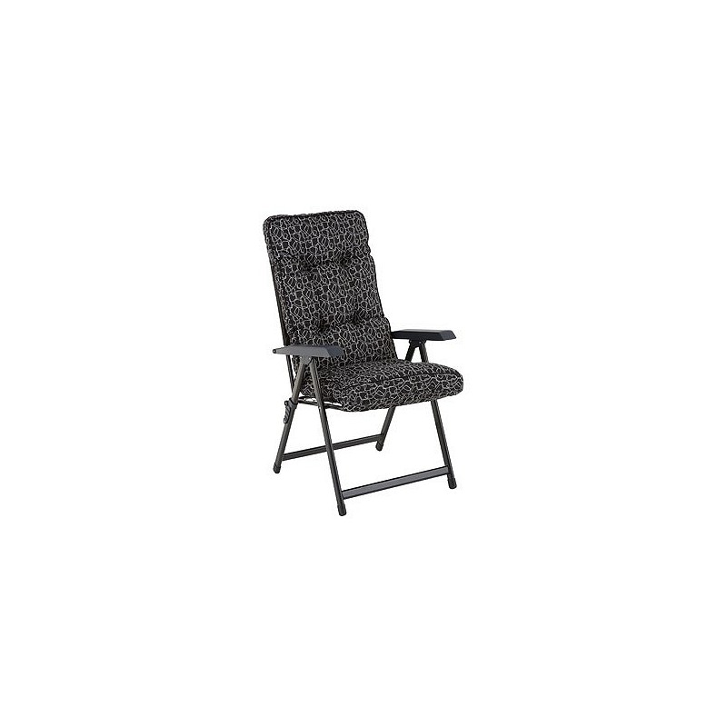 Compra Sillon plegable alba 7 posiciones antracita NATUUR NT128705 al mejor precio