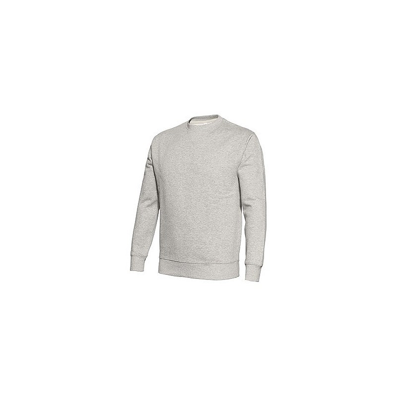 Compra Sudadera cuello redondo faloria gris talla s ISSA 4819 al mejor precio