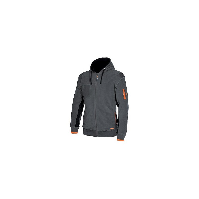 Compra Sudadera polar ortigara antracita talla s ISSALINE 4807 al mejor precio