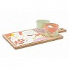 Compra TABLA APERITIVO BAMBU/CERAMICA CON MANGO 2 BOLS KA 2 BOLS CRISTAL DECORADO BIDASOA 5426596 al mejor precio