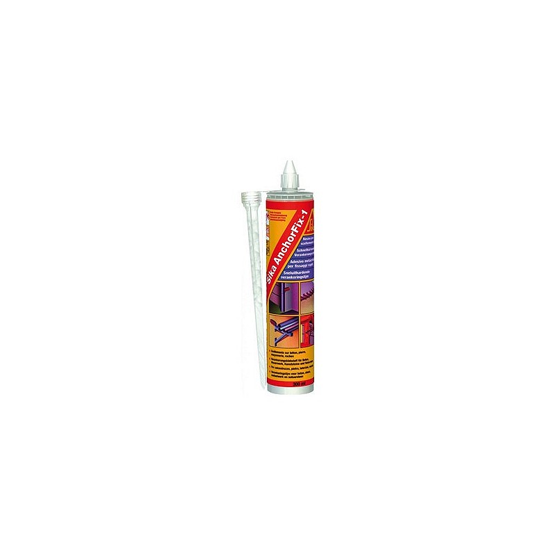 Compra Taco quimico anchorfix 1 300 ml gris SIKA 497977 al mejor precio