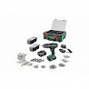 Compra Taladro atornillador a bateria 18 v incluye systembox más 241 accesorios BOSCH BRICOLAJE 06039D4003 al mejor precio