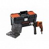 Compra Taladro con cable percutor 850 w+caja herramientas+set 32 accesorios BLACK & DECKER BEH850KA32 al mejor precio