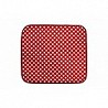 Compra Tapete escurridor microfibra cuadros rojo 41 x 46cm DUETT 508200 al mejor precio