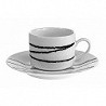 Compra Taza cafe porcel decor jgo 6u lapiz negro 9606022 al mejor precio