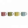 Compra TAZA CAFE PORCELANA DECORADO SURTIDO COLOR PASTEL 7 CL GATOS PC-211998 al mejor precio