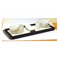 Taza cafe porcelana set duo...